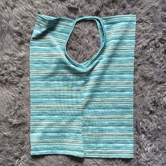 A. Byer blue soft tank top - Picture 3 of 4